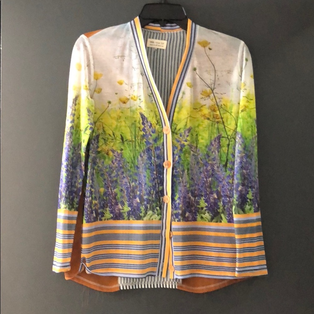 Anthropologie button up top